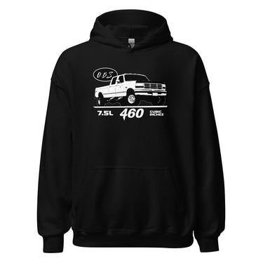 OBS Crew Cab 7.5l 460 Hoodie in black